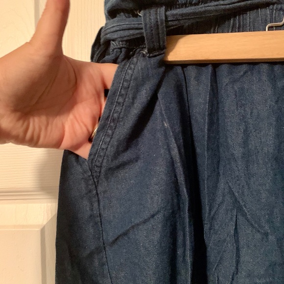 Denim Paper bags cotton jeans (3X) - Picture 1 of 6